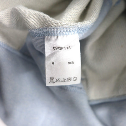 Champion リバースウィーブ REVERSE WEAVE ダブル ジップアップパーカー M ライト ブルー CWSF113