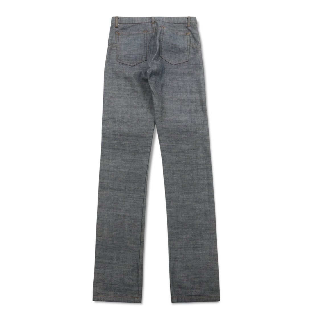 APC Inside-Out Design Denim Pants, Medium, Grey, Cotton, Made in Japan