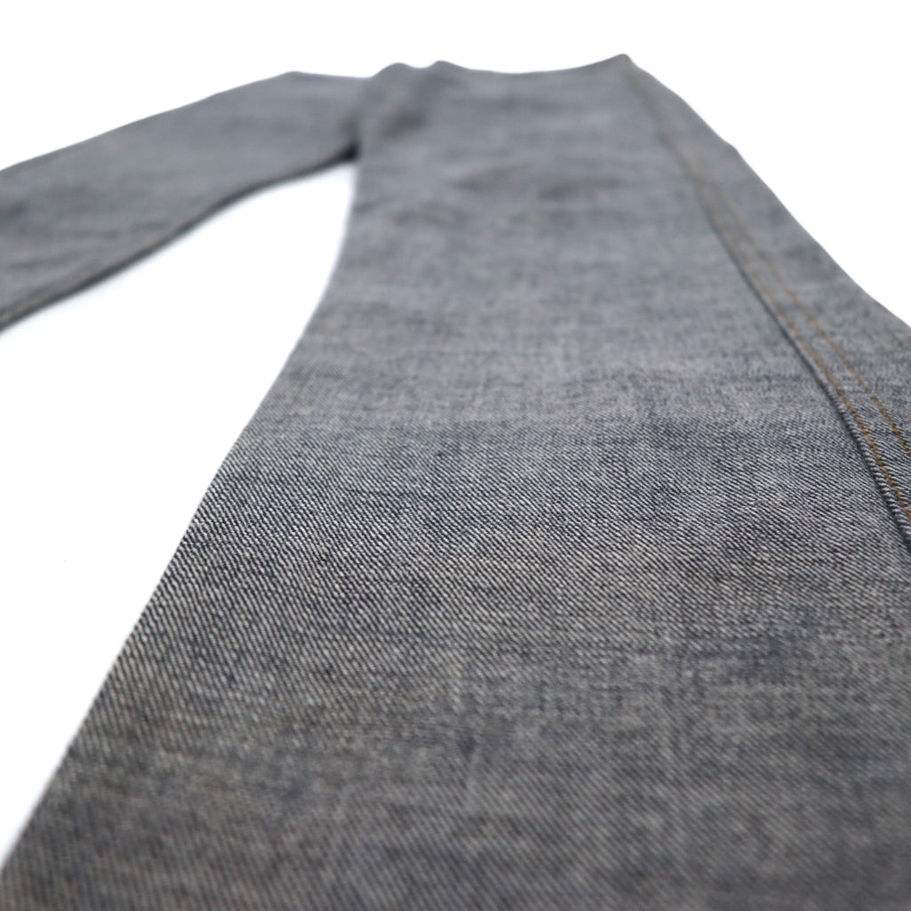 APC Inside-Out Design Denim Pants, Medium, Grey, Cotton, Made in Japan