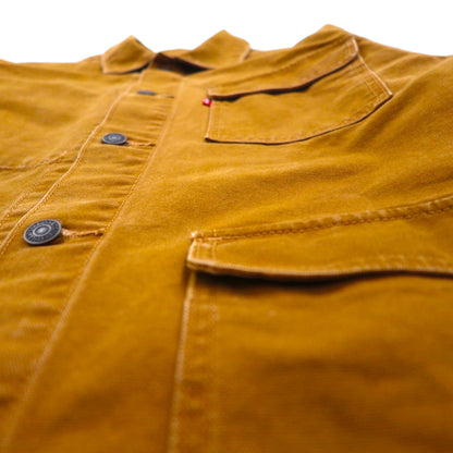 Levi's Duck Coverall Utility Work Jacket, Camel, Size M, A0744-0001