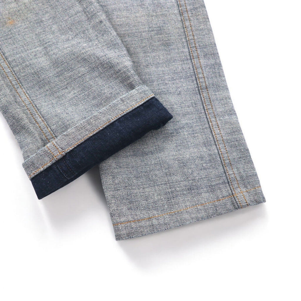 APC Inside-Out Design Denim Pants, Medium, Grey, Cotton, Made in Japan