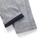 APC Inside-Out Design Denim Pants, Medium, Grey, Cotton, Made in Japan