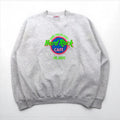 Hard Rock Cafe 90年代 USA製 ロゴ刺繍 スウェット トレーナー XL グレー SANTEE BY PLUMA