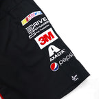 CHASE AUTHENTICS 半袖 レーシングシャツ XL ブラック コットン NASCAR スナップボタン