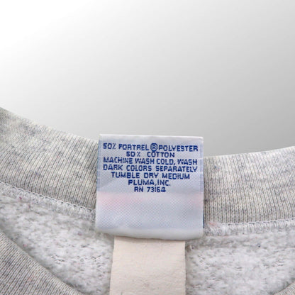 Hard Rock Cafe 90年代 USA製 ロゴ刺繍 スウェット トレーナー XL グレー SANTEE BY PLUMA