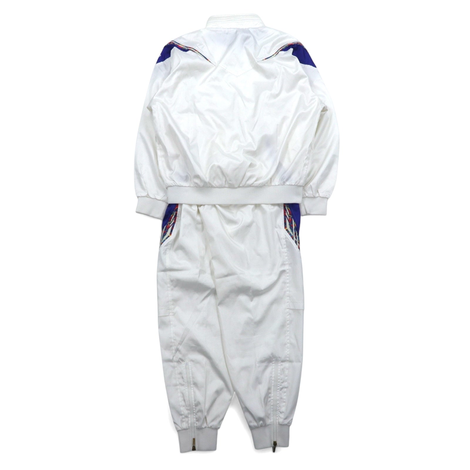 adidas Descente 90s Track Jacket Jersey Set O White Trefoil Logo Embroidery