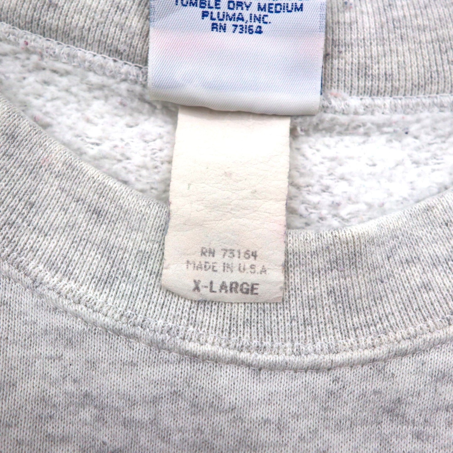 Hard Rock Cafe 90年代 USA製 ロゴ刺繍 スウェット トレーナー XL グレー SANTEE BY PLUMA