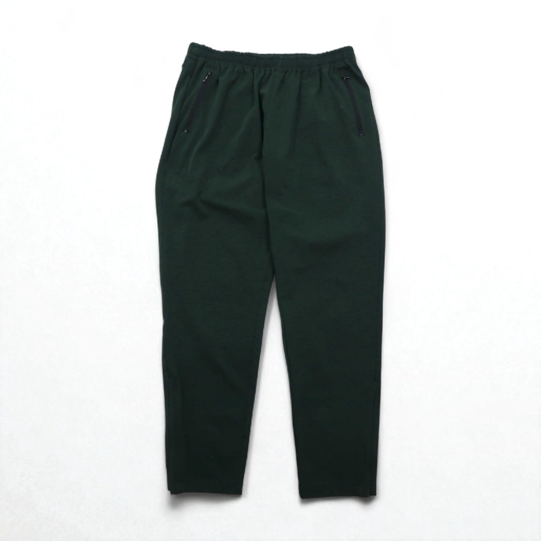 South2 West8 ポリ ストレッチ ツイル パンツ Poly Stretch Twill トラックパンツ ジャージ L カーキ 裾ジップ スリット HM852 日本製