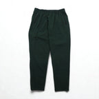 South2 West8 Poly Stretch Twill Track Pants, Size L, Khaki, Zippered Legs, Slit, HM852, Made in Japan