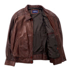 Rotary Group A-2 Lamb Leather Flight Jacket, Medium, Brown, Sheepskin, Made in Japan