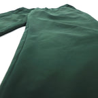 South2 West8 Poly Stretch Twill Track Pants, Size L, Khaki, Zippered Legs, Slit, HM852, Made in Japan