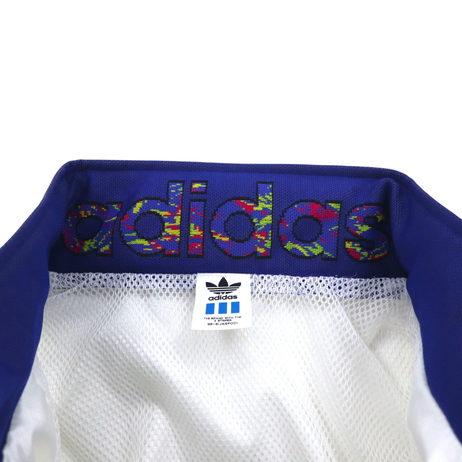 adidas Descente 90s Track Jacket Jersey Set O White Trefoil Logo Embroidery