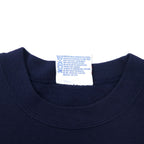 Hanes USA made 90s USCG print sweatshirt L navy cotton brushed back heavyweight big size