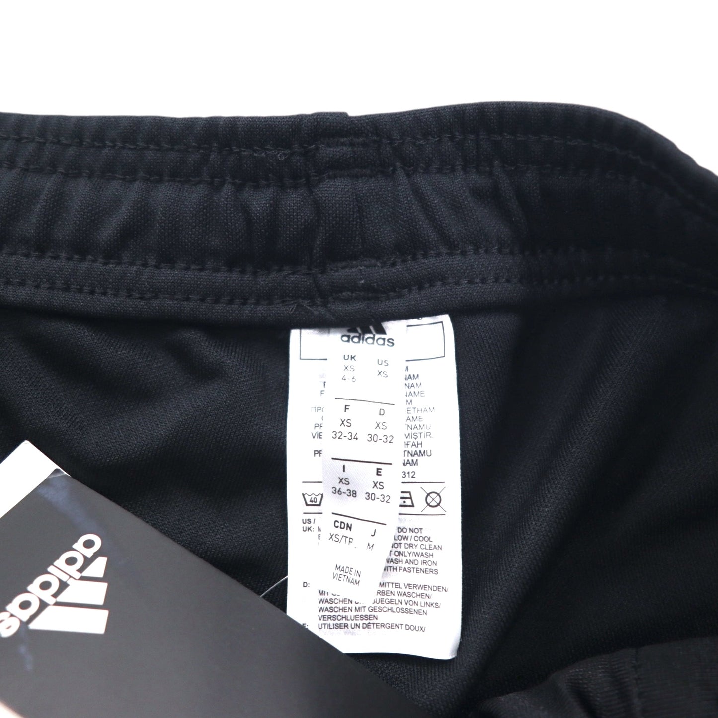 adidas Track Pants Jersey M Black AEROREADY 3 Stripe Tiro 19 Basic Training GI4641 Unused