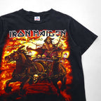 IRON MAIDEN アイアンメイデン ロック バンド Tシャツ M ブラック DEATH ON THE ROAD 両面プリント AAAボディ メキシコ製