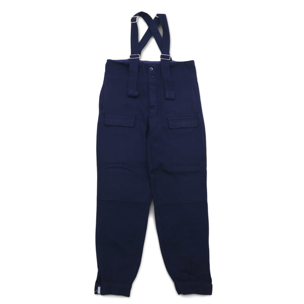 Vintage 80s Czech Army 80s Double Knee Pilot Pants Overalls L Navy Military OTAVAN TREBON