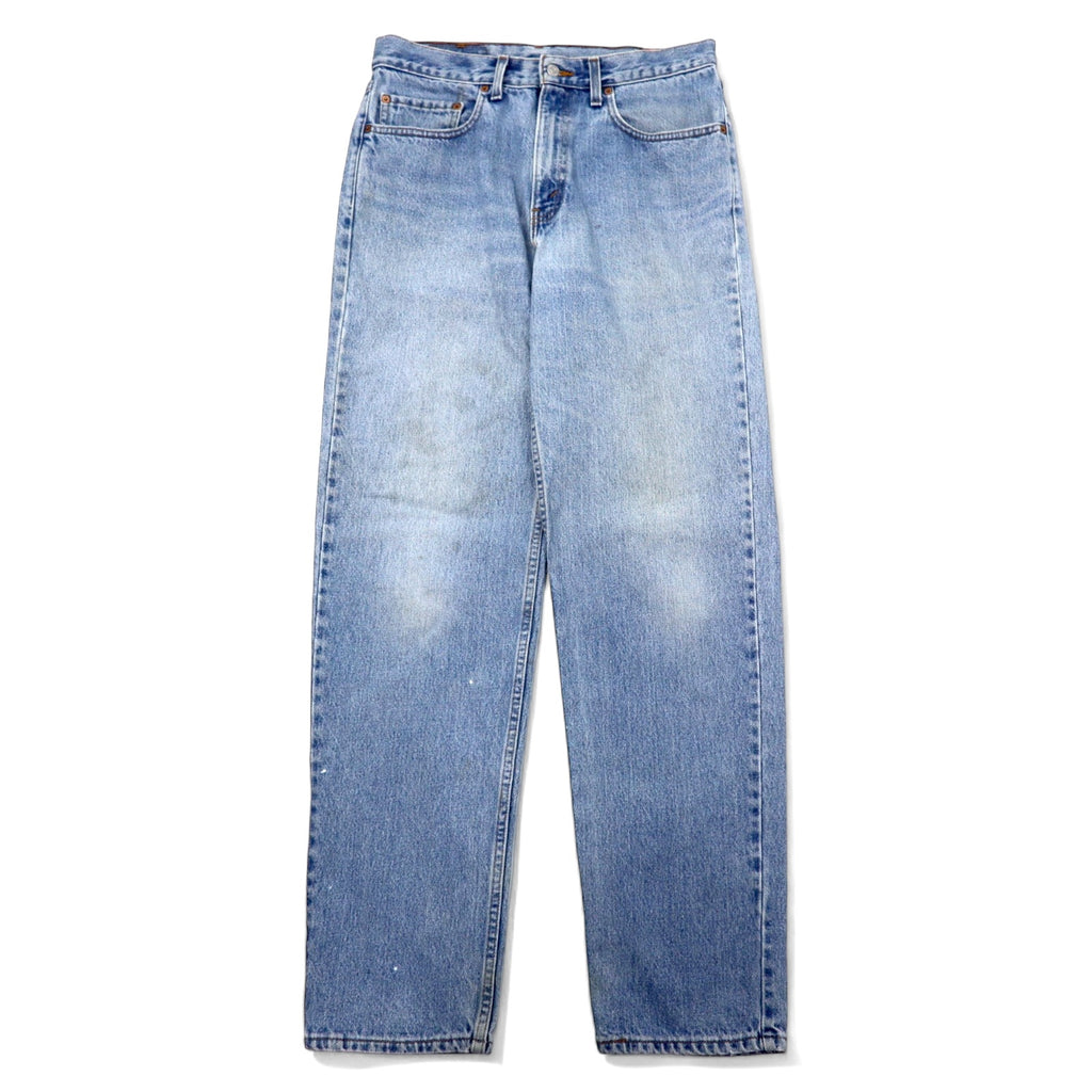 日本然リトテ-古着オンライン-Levi's USA製 90年代 550 リラックスフィット テーパード デニムパンツ 33 ブルー アイスウォッシュ コットン ジッパーフライ Relaxed Tapered Leg Jeans 550-4891-Levi's USA Made 90's 550 Relaxed Fit Tapered Denim Pants 33 Blue Ice Wash Cotton Zipper Fly Relaxed Tapered Leg Jeans 550-4891
