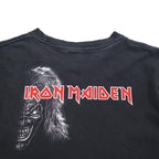 IRON MAIDEN アイアンメイデン ロック バンド Tシャツ M ブラック DEATH ON THE ROAD 両面プリント AAAボディ メキシコ製