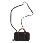 日本然リトテ-古着オンライン-GUCCI 2WAY バンブー ショルダー ウォレット 長財布 ブラウン スエードレザー ラウンドファスナー 039・1998・0700 オールドグッチ イタリア製-GUCCI 2WAY Bamboo Shoulder Wallet Long Wallet Brown SUEDE Leather Round Fastener 039, 1998. 0700 Vintage Gucci Italian Made