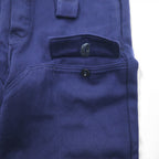 Vintage 80s Czech Army 80s Double Knee Pilot Pants Overalls L Navy Military OTAVAN TREBON