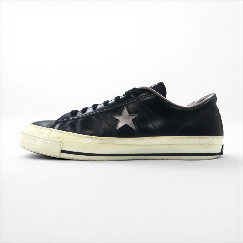 CONVERSE 日本製 ワンスター ONE STAR J ローカットスニーカー 27cm ブラック レザー