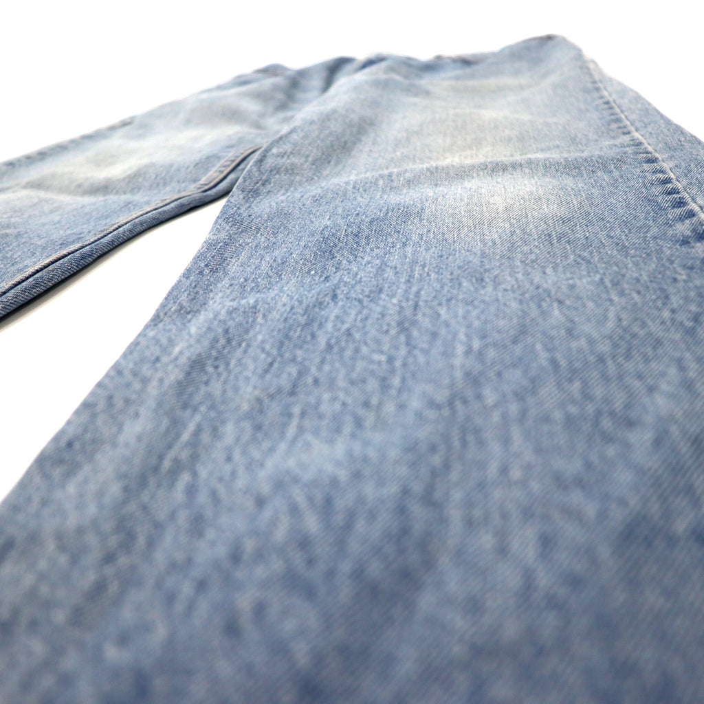 Levi's USA Made 90s 550 Relaxed Fit Tapered Denim Pants Size 33 Blue Ice Wash Cotton Zipper Fly Relaxed Tapered Leg Jeans 550-4891