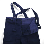 Vintage 80s Czech Army 80s Double Knee Pilot Pants Overalls L Navy Military OTAVAN TREBON