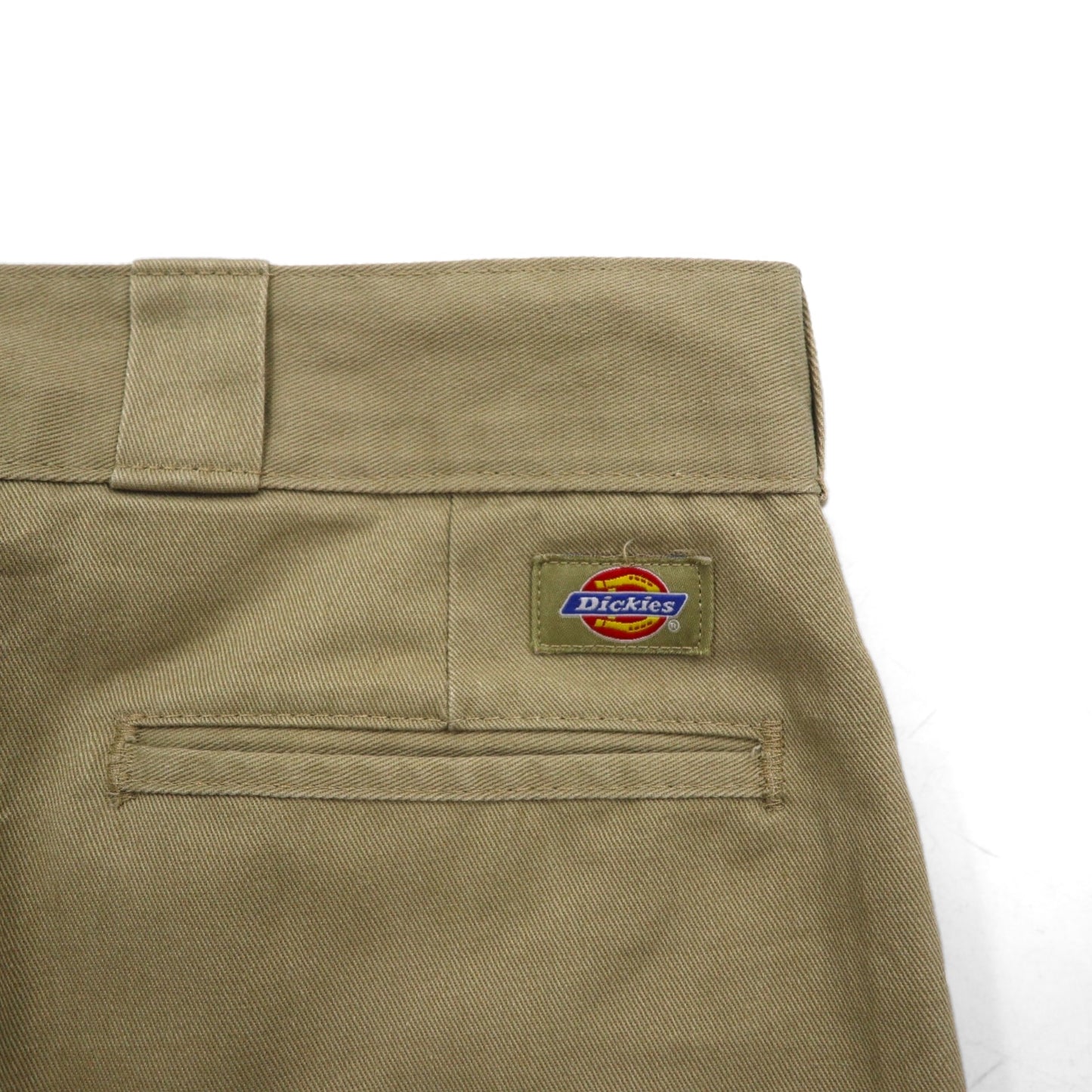 Dickies 874 オリジナルフィット ワークパンツ チノパンツ L ベージュ ポリエステル コットン
