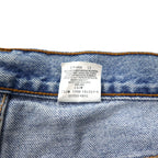 Levi's USA Made 90s 550 Relaxed Fit Tapered Denim Pants Size 33 Blue Ice Wash Cotton Zipper Fly Relaxed Tapered Leg Jeans 550-4891