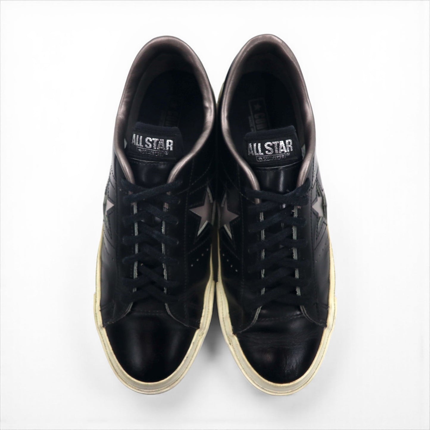 CONVERSE 日本製 ワンスター ONE STAR J ローカットスニーカー 27cm ブラック レザー