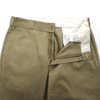 Dickies 874 オリジナルフィット ワークパンツ チノパンツ L ベージュ ポリエステル コットン