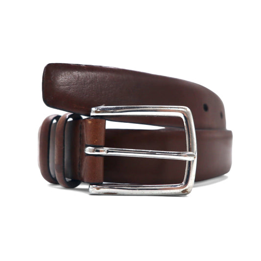 日本然リトテ-古着オンライン-POLO RALPH LAUREN イタリアンレザー ベルト 34/85 ブラウン 2110754-210-POLO RALPH LAUREN Italian Leather Belt 34/85 Brown 2110754-210