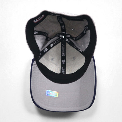 NEW ERA バイカラー ベースボールキャップ M/L グレー ネイビー MLB Milwaukee Brewers