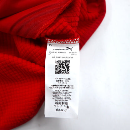 PUMA × Ferrari トラックジャケット S レッド ポリエステル T7 TRACK JACKET 573455-02