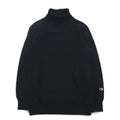 Champion Reverse Weave Turtleneck Sweatshirt S Black C8-J045