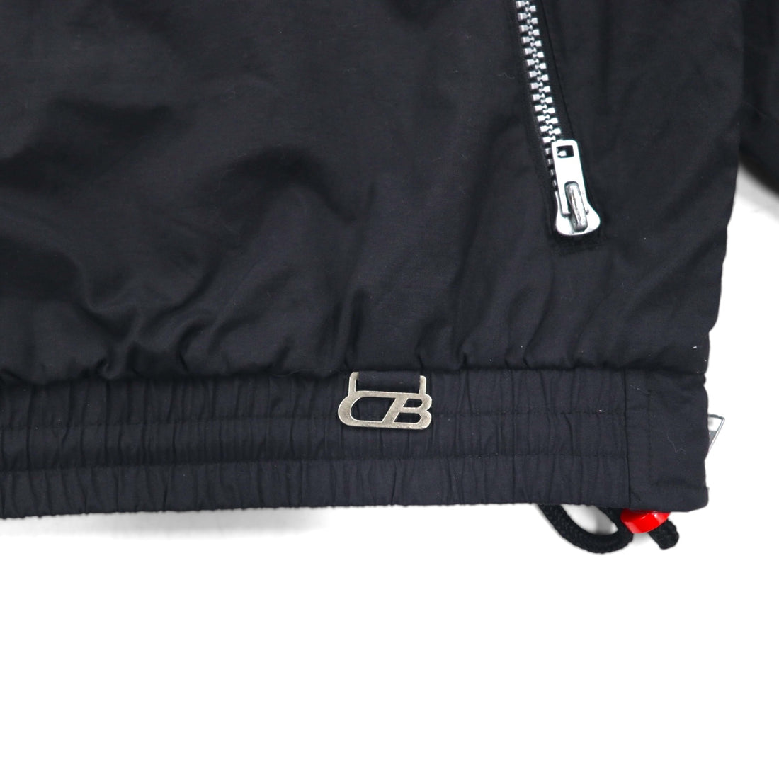 90s Vintage Anorak Parka, Layered Anorak, XL, Color Block, Drawcord, Side Zipper, Slit, APS CB SPORTS