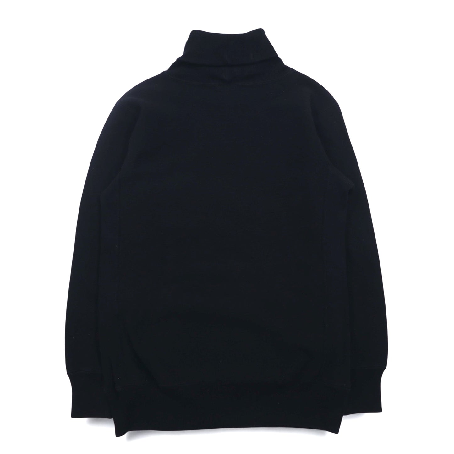 Champion リバースウィーブ REVERSE WEAVE タートルネック スウェット S ブラック C8-J045