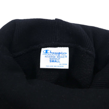 Champion リバースウィーブ REVERSE WEAVE タートルネック スウェット S ブラック C8-J045