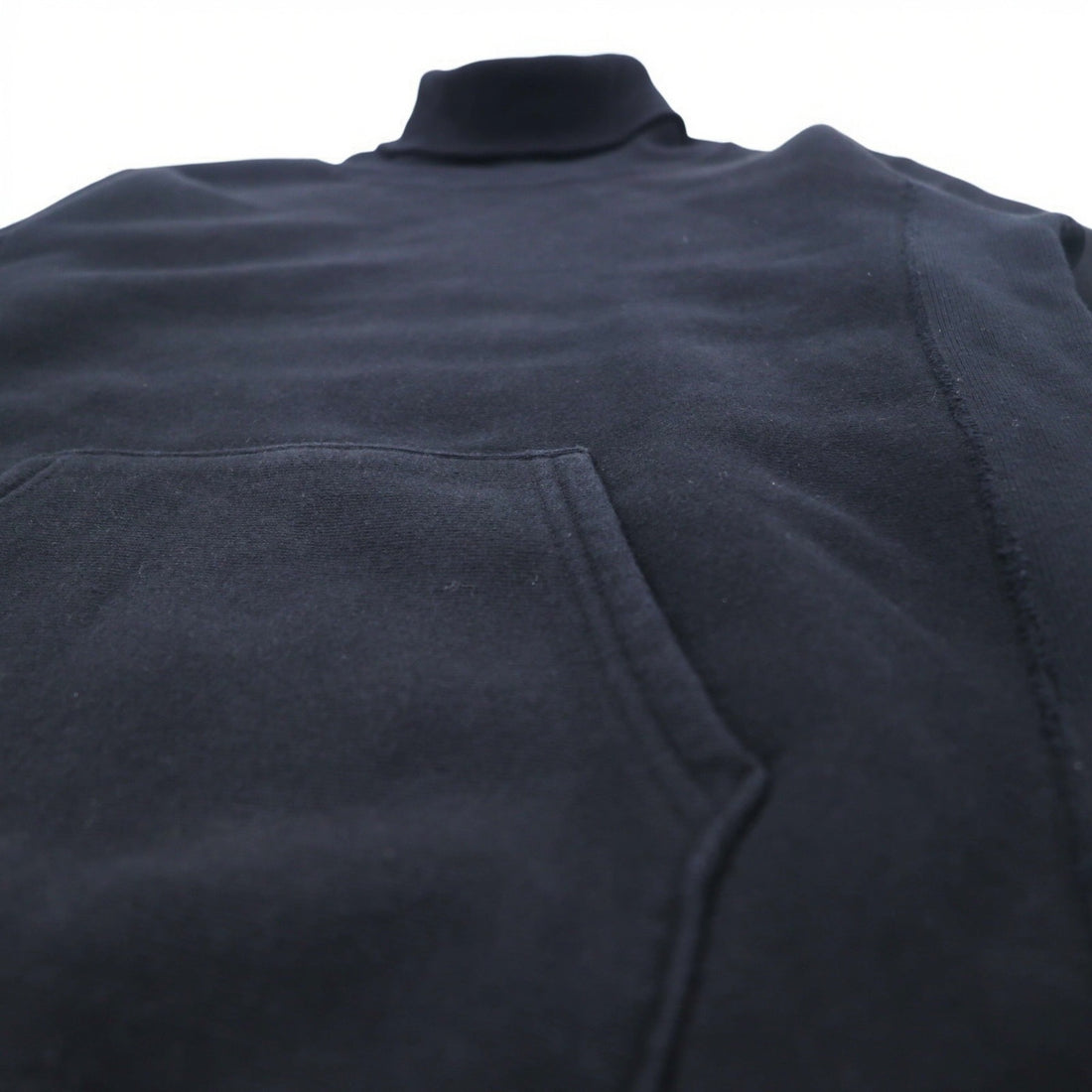Champion Reverse Weave Turtleneck Sweatshirt S Black C8-J045