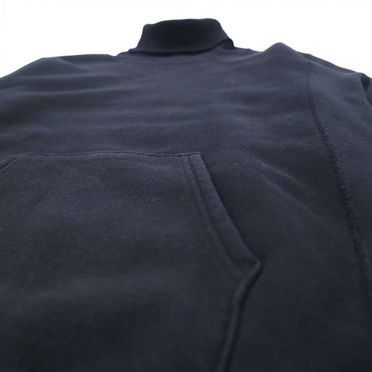 Champion リバースウィーブ REVERSE WEAVE タートルネック スウェット S ブラック C8-J045