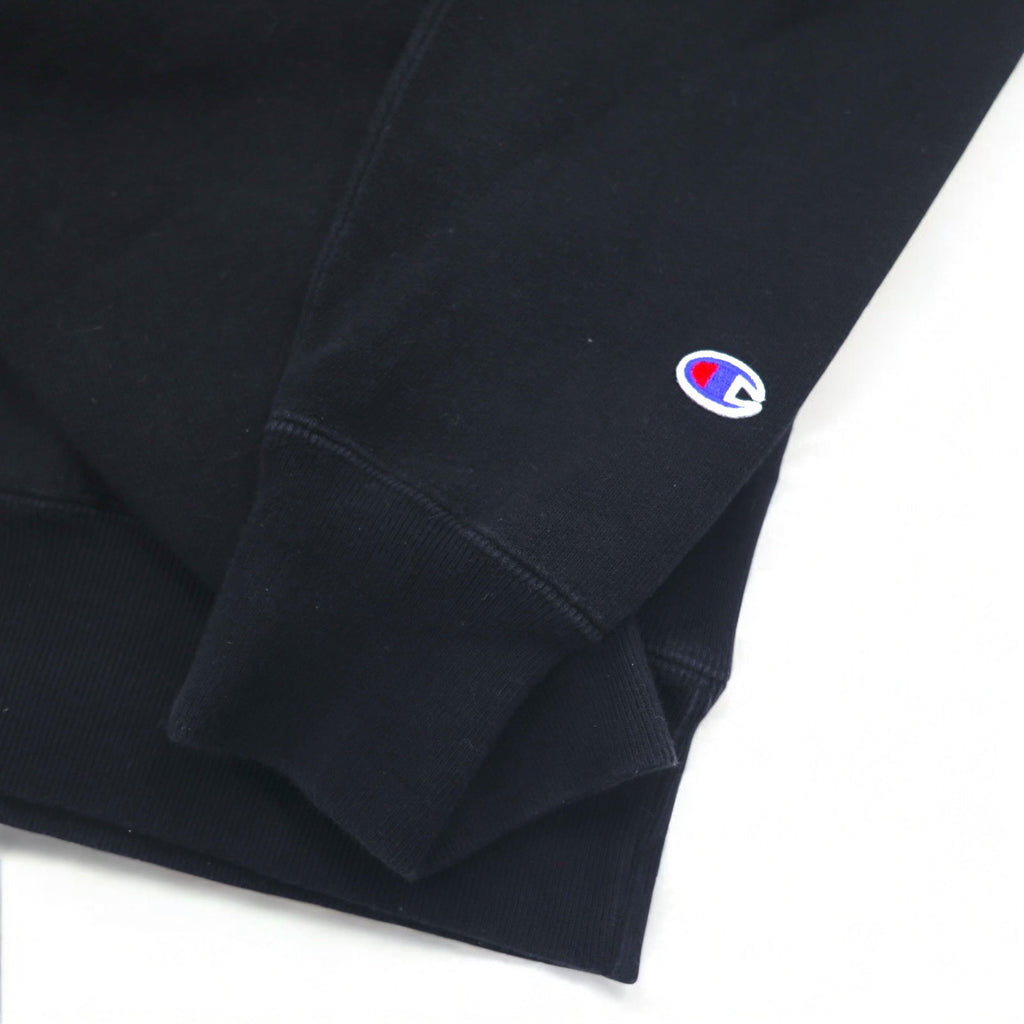 Champion Reverse Weave Turtleneck Sweatshirt S Black C8-J045