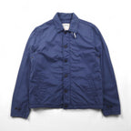 J.CREW Marine Jacket, Vintage-Finished Coverall, Size M, Chin Strap, Drawcord, Double Zip, 8504-05-3617, BROKEN IN