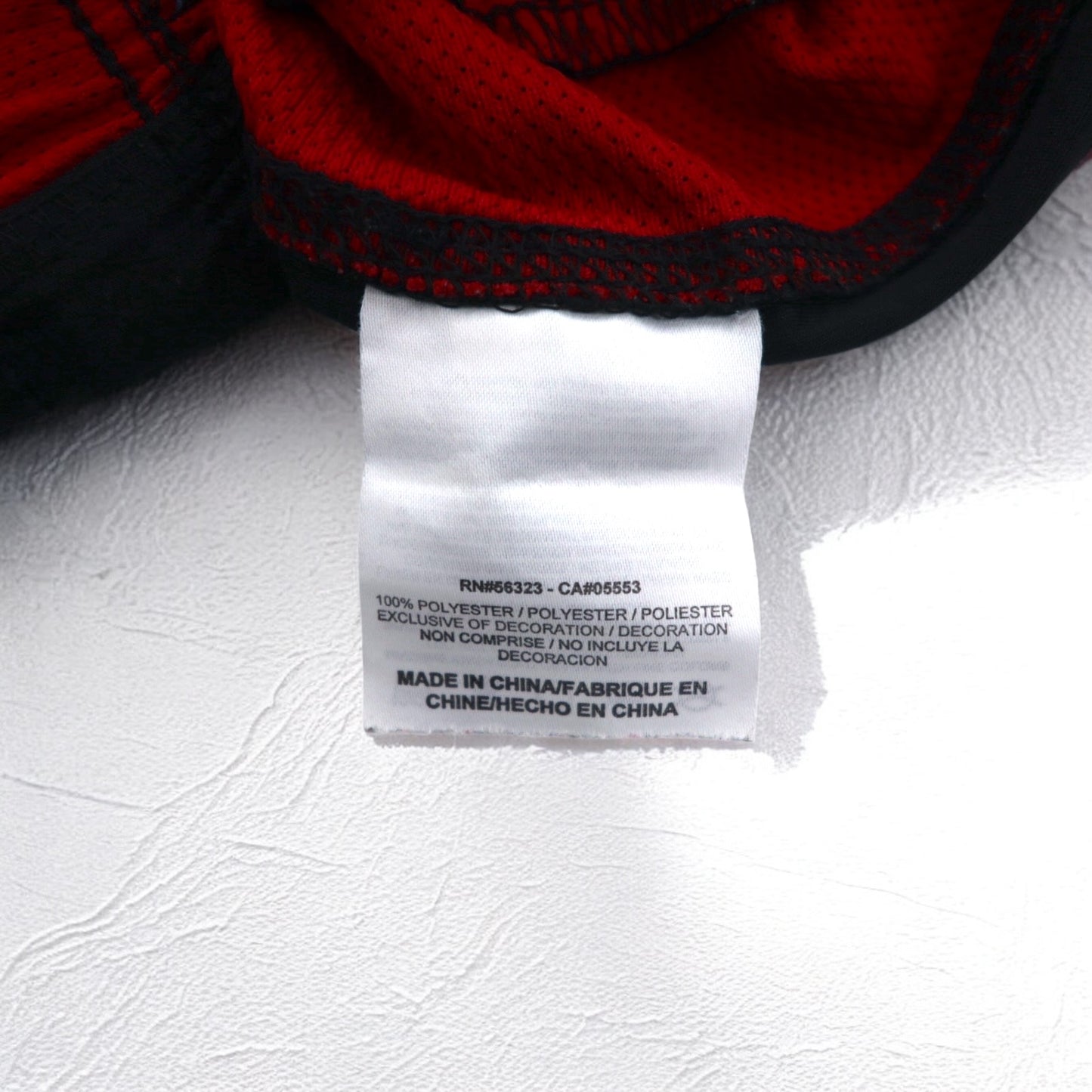 NIKE Track Pants Jersey L Black Red Sideline Swoosh DRI-FIT 425787-012