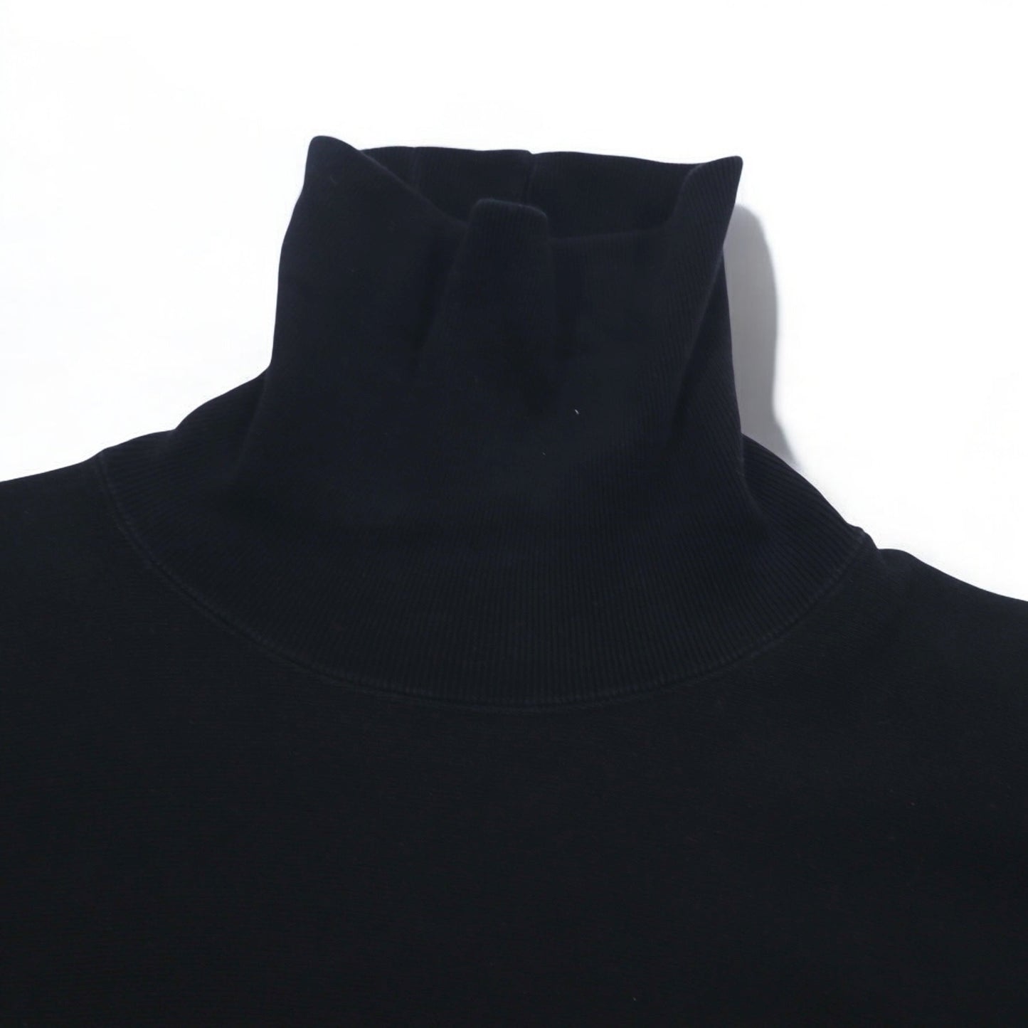 Champion リバースウィーブ REVERSE WEAVE タートルネック スウェット S ブラック C8-J045