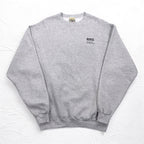 Lee 90s Ultraweight Sweatshirt, Large, Grey, Fleece Lining, US Company, American Red Cross Embroidery, Made in Mexico