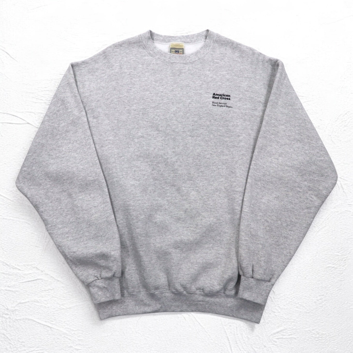 Lee 90年代 Ultraweight スウェット L グレー 裏起毛 US企業 赤十字 American Red Cross 刺繍 メキシコ製