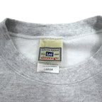 Lee 90s Ultraweight Sweatshirt, Large, Grey, Fleece Lining, US Company, American Red Cross Embroidery, Made in Mexico
