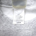 Lee 90s Ultraweight Sweatshirt, Large, Grey, Fleece Lining, US Company, American Red Cross Embroidery, Made in Mexico