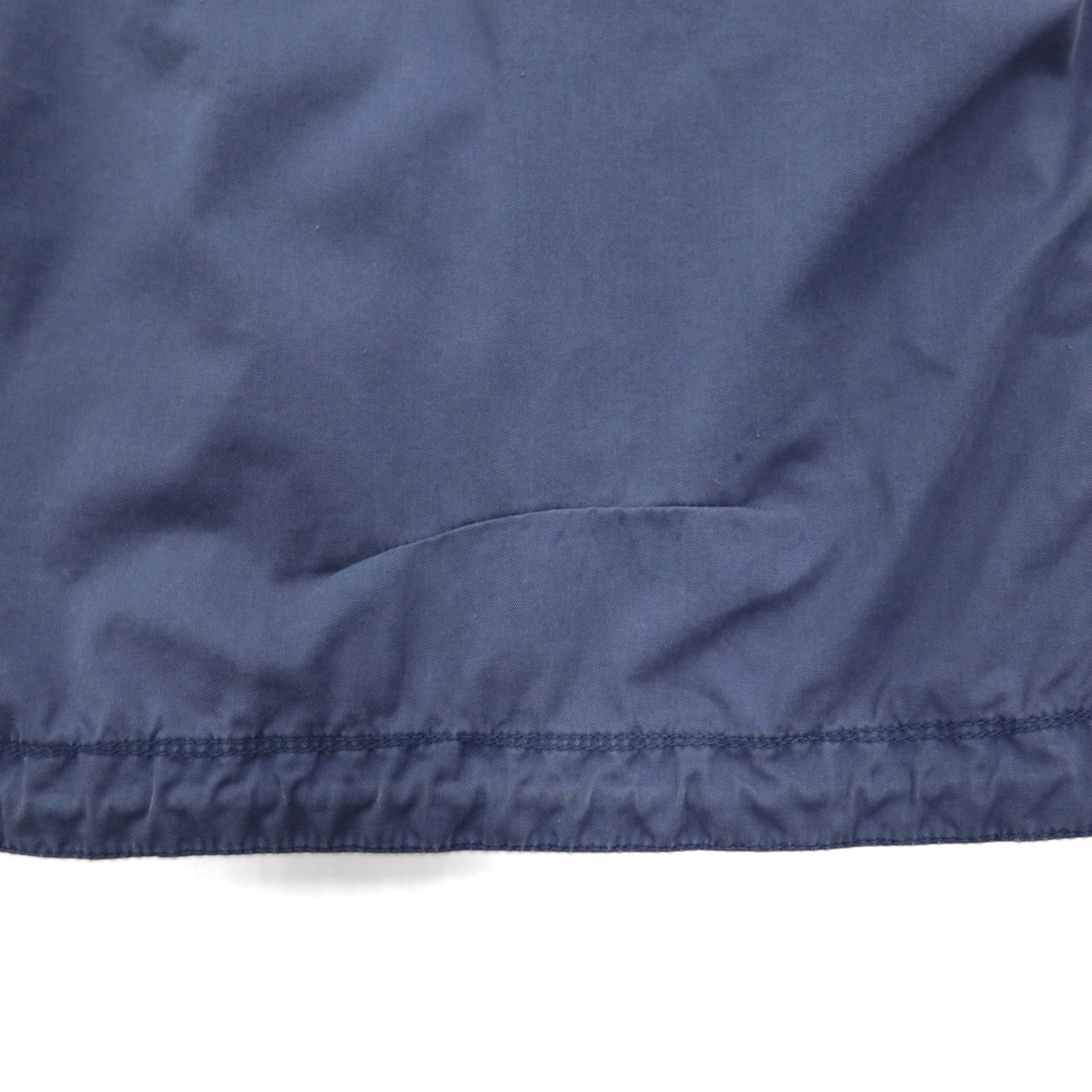 J.CREW Marine Jacket, Vintage-Finished Coverall, Size M, Chin Strap, Drawcord, Double Zip, 8504-05-3617, BROKEN IN