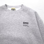 Lee 90s Ultraweight Sweatshirt, Large, Grey, Fleece Lining, US Company, American Red Cross Embroidery, Made in Mexico